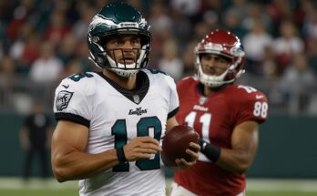 washington commanders vs philadelphia eagles match player stats