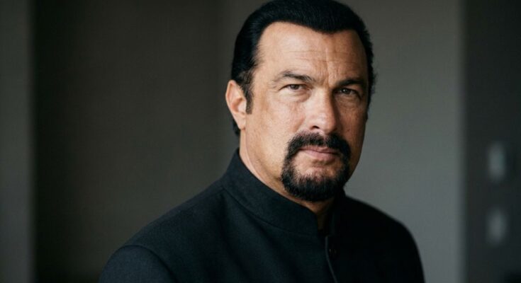 Steven Seagal portrait illustrating his 2026 net worth and career overview