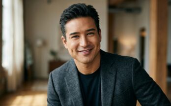 Mario Lopez at age 53 smiling in a professional portrait