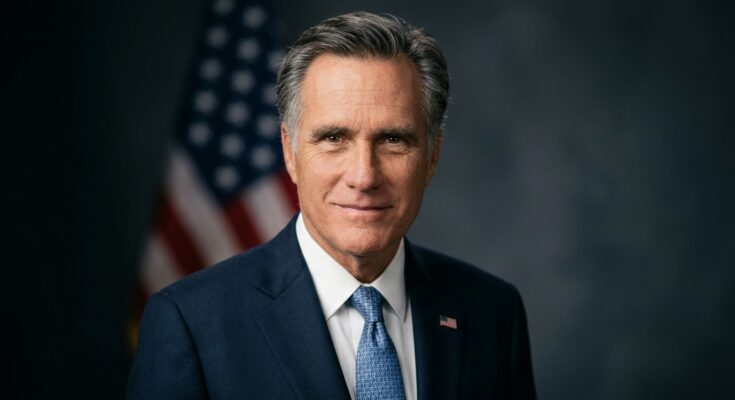 Mitt Romney former senator and Bain Capital co-founder portrait for net worth and biography profile